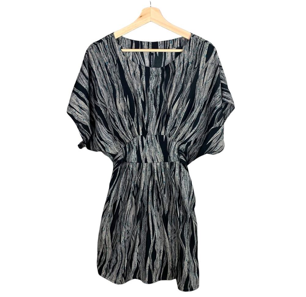 W118 by Walter Baker Printed Batwing Dress S Small
